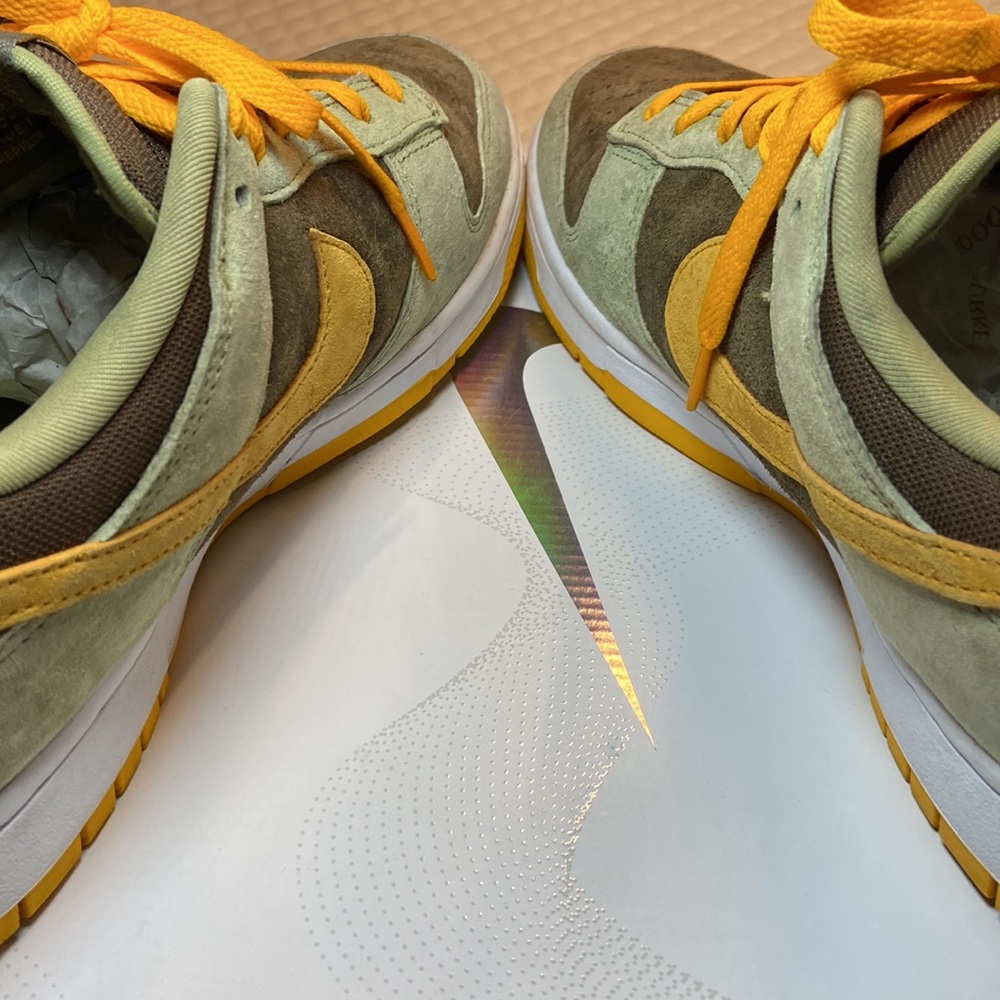 NIKE DUNKS LOW RARE “Dusty Olive” Colorway. Only Dropped One Time.. Size 12. - Picture 3 of 13